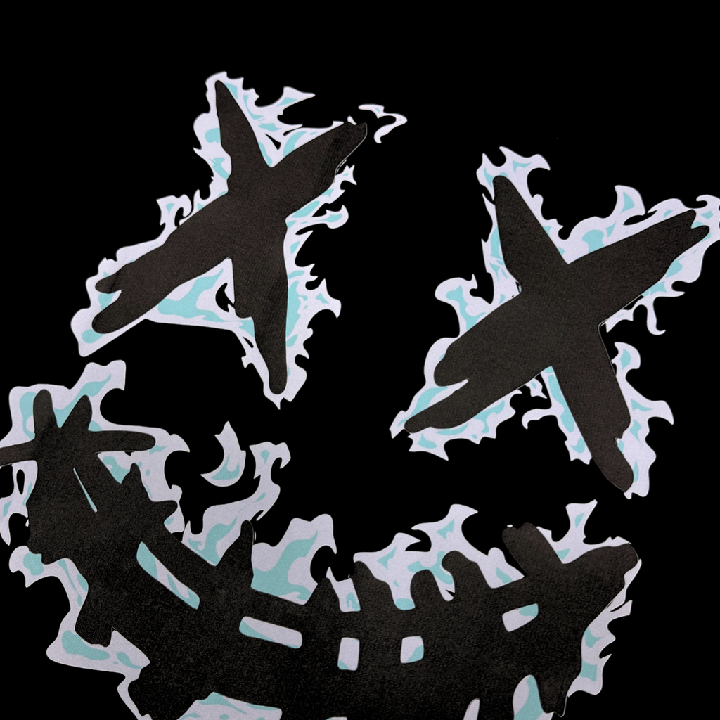 PARODY SMILEY FACE DESIGN 067 BLACK T SHIRT