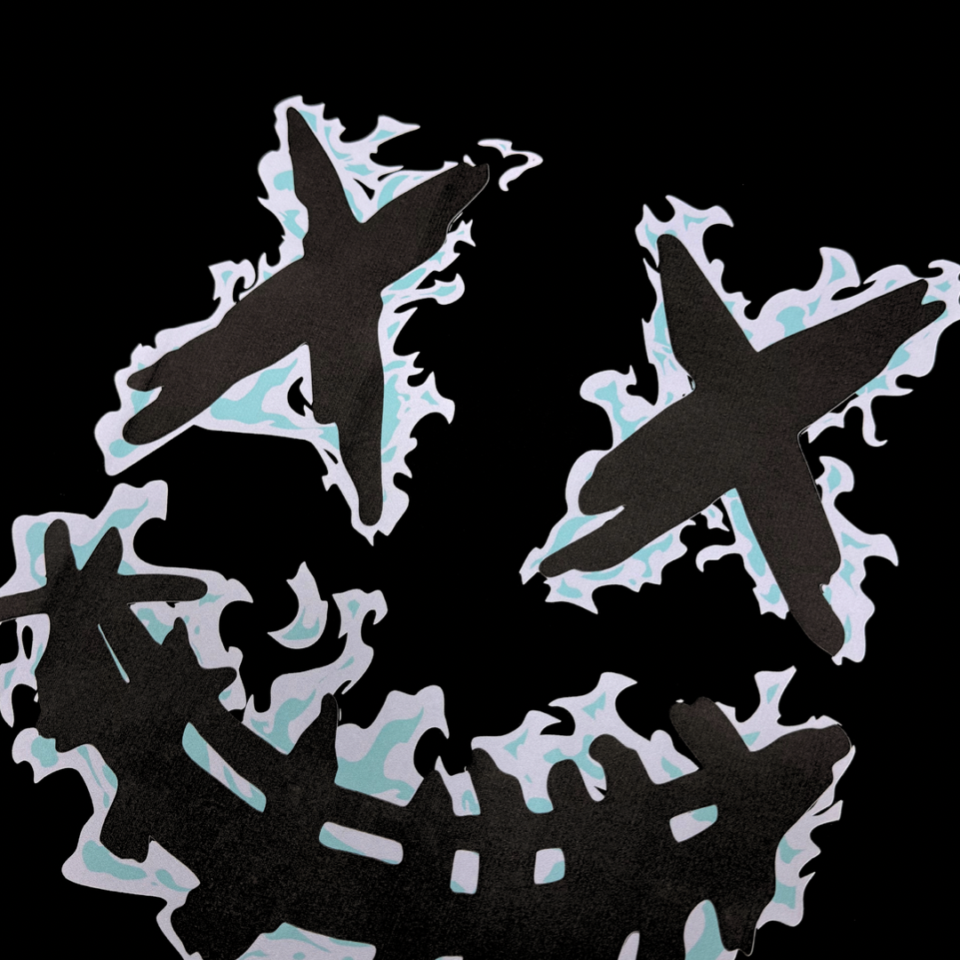 PARODY SMILEY FACE DESIGN 067 BLACK T SHIRT