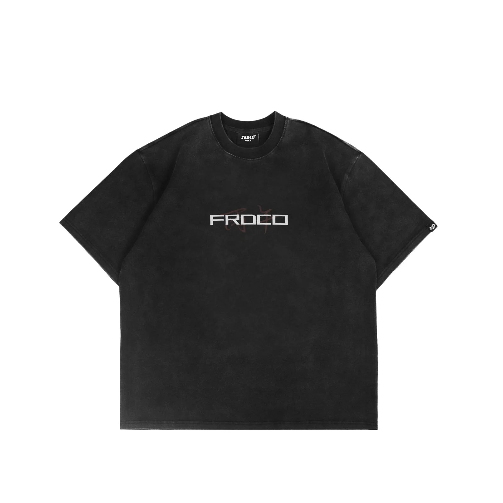 FRDCO EMP WASHED TEE BLACK