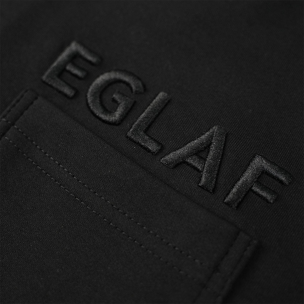 EGLAF BASIC26 POCKET TEE BLACK