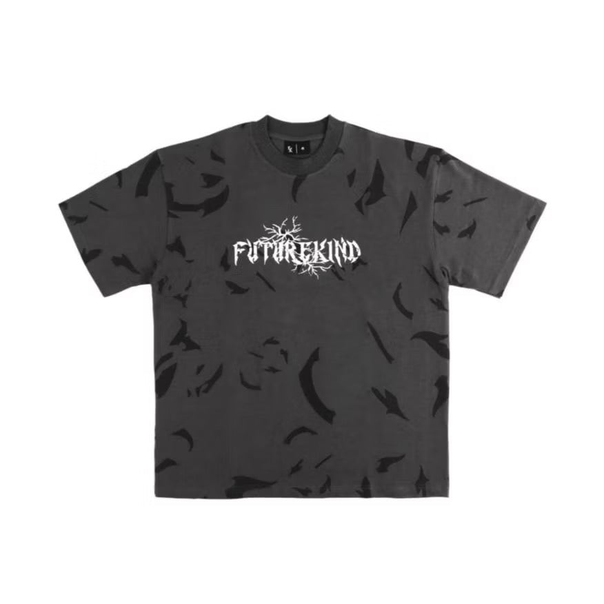 FUTURE KIND TIME CRACK ESSENTIAL GREY TEE