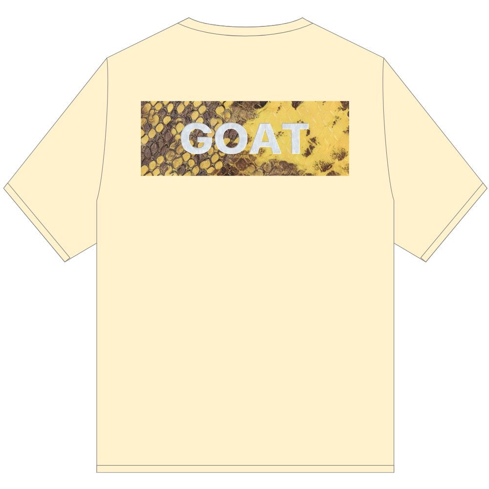 GOAT SERPENT FLEX TEE SHIRT YELLOW