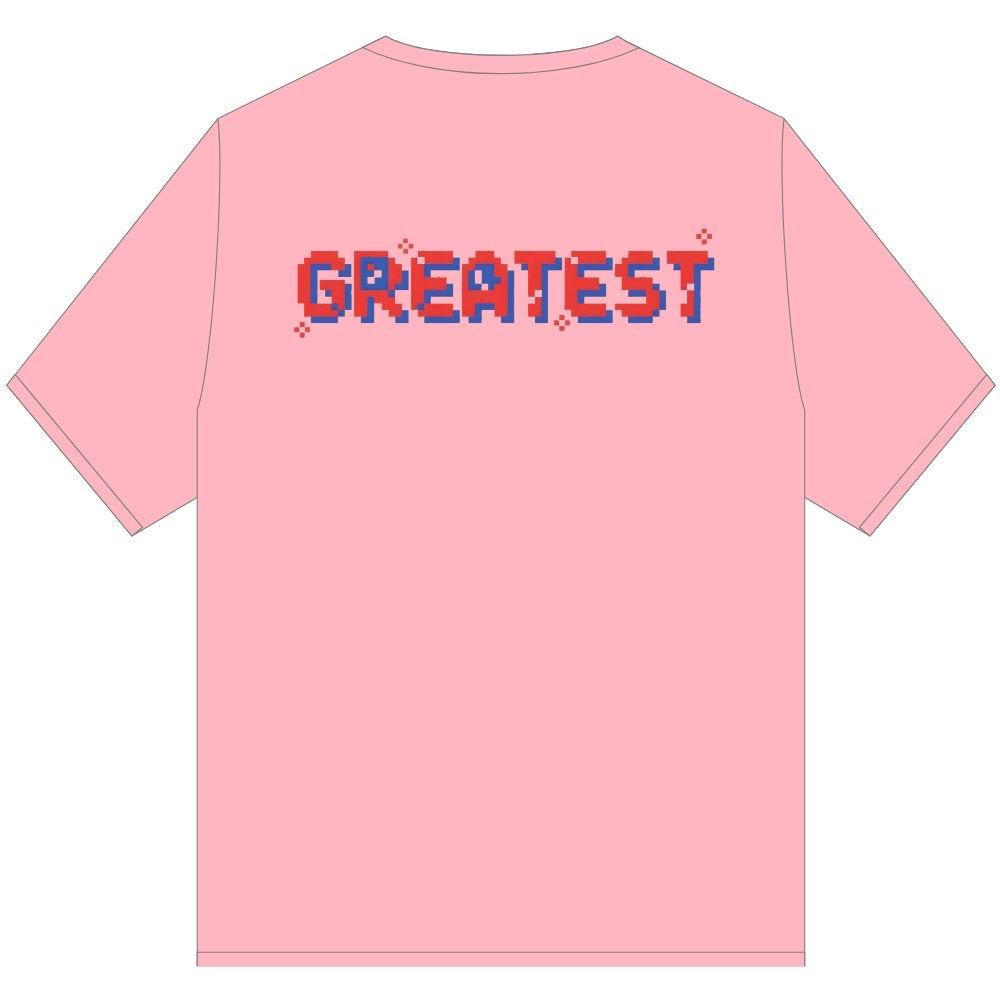 GOAT PIXEL LEGEND TEE SHIRT PINK