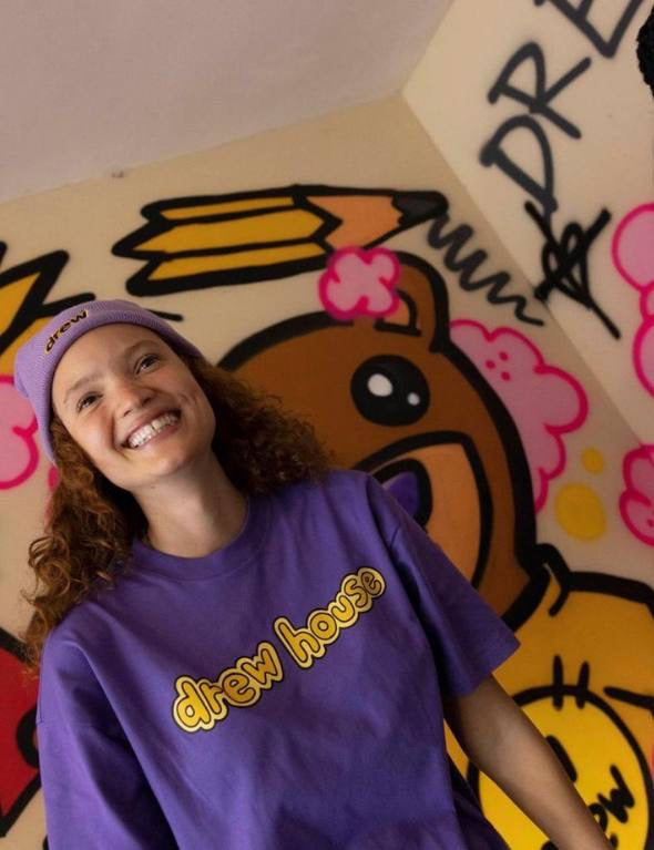 Drew House Logo Tee Violet