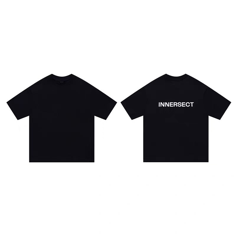 INNERSECT BASIC BLACK T SHIRT