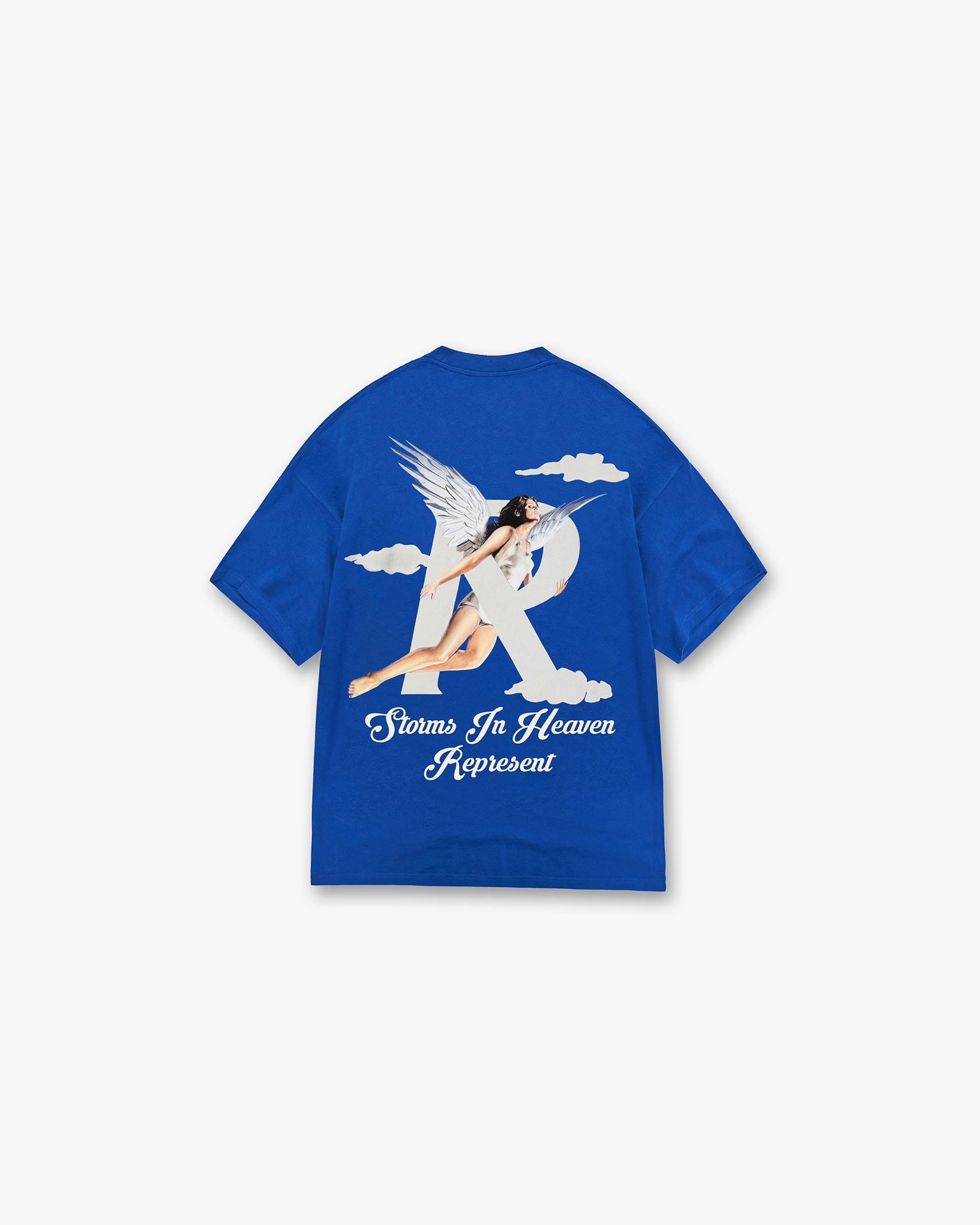 REPRESENT BLUE STORMS IN HEAVEN ANGEL TEE