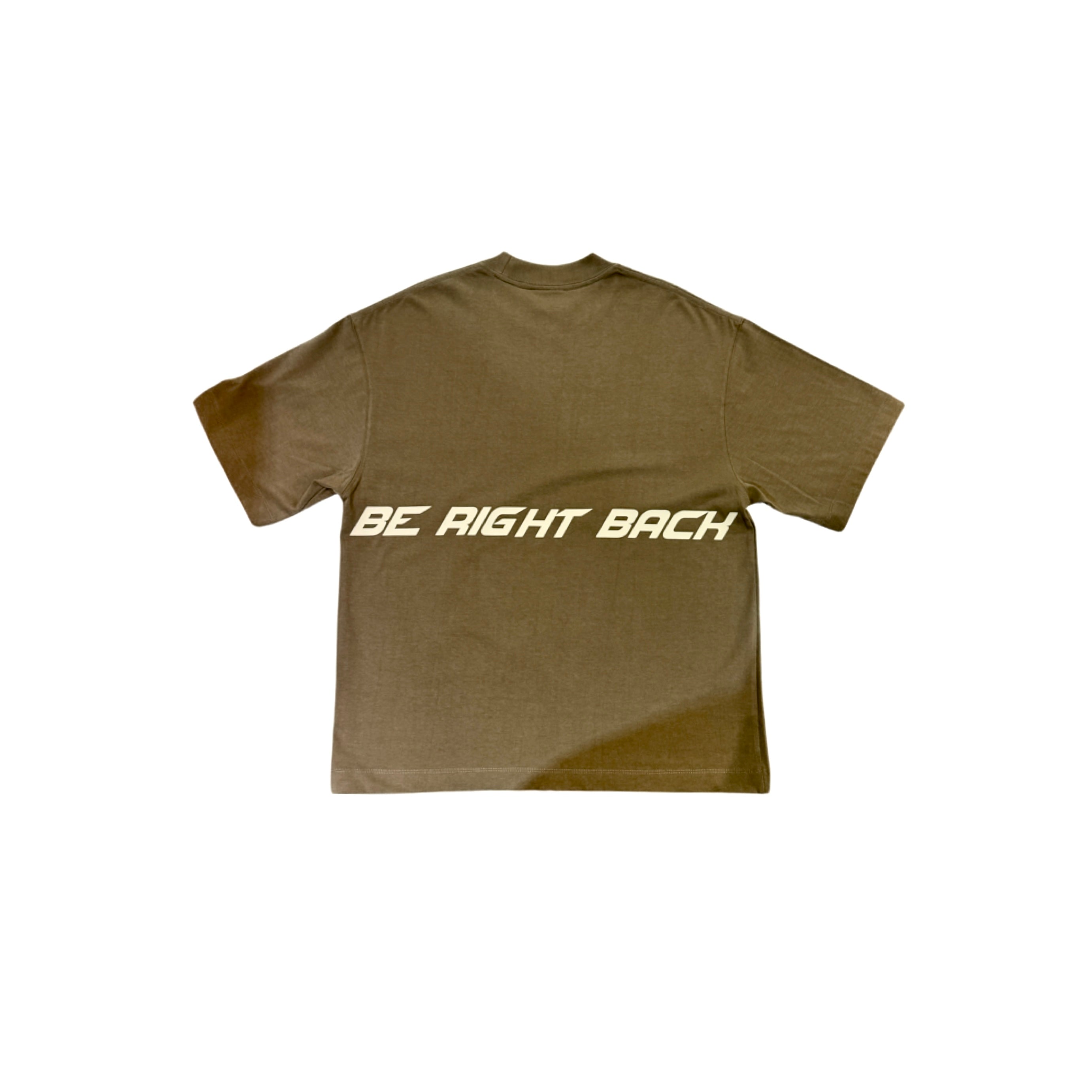 BRB ESSENTIAL BASIC TEE BROWM