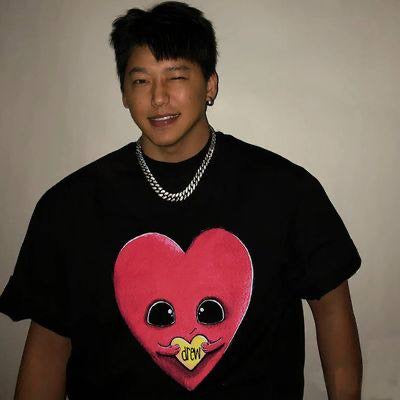 Drew House Drew Heart Tee Black