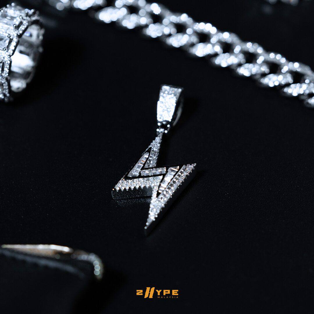 Iced-Out Electric Pendant