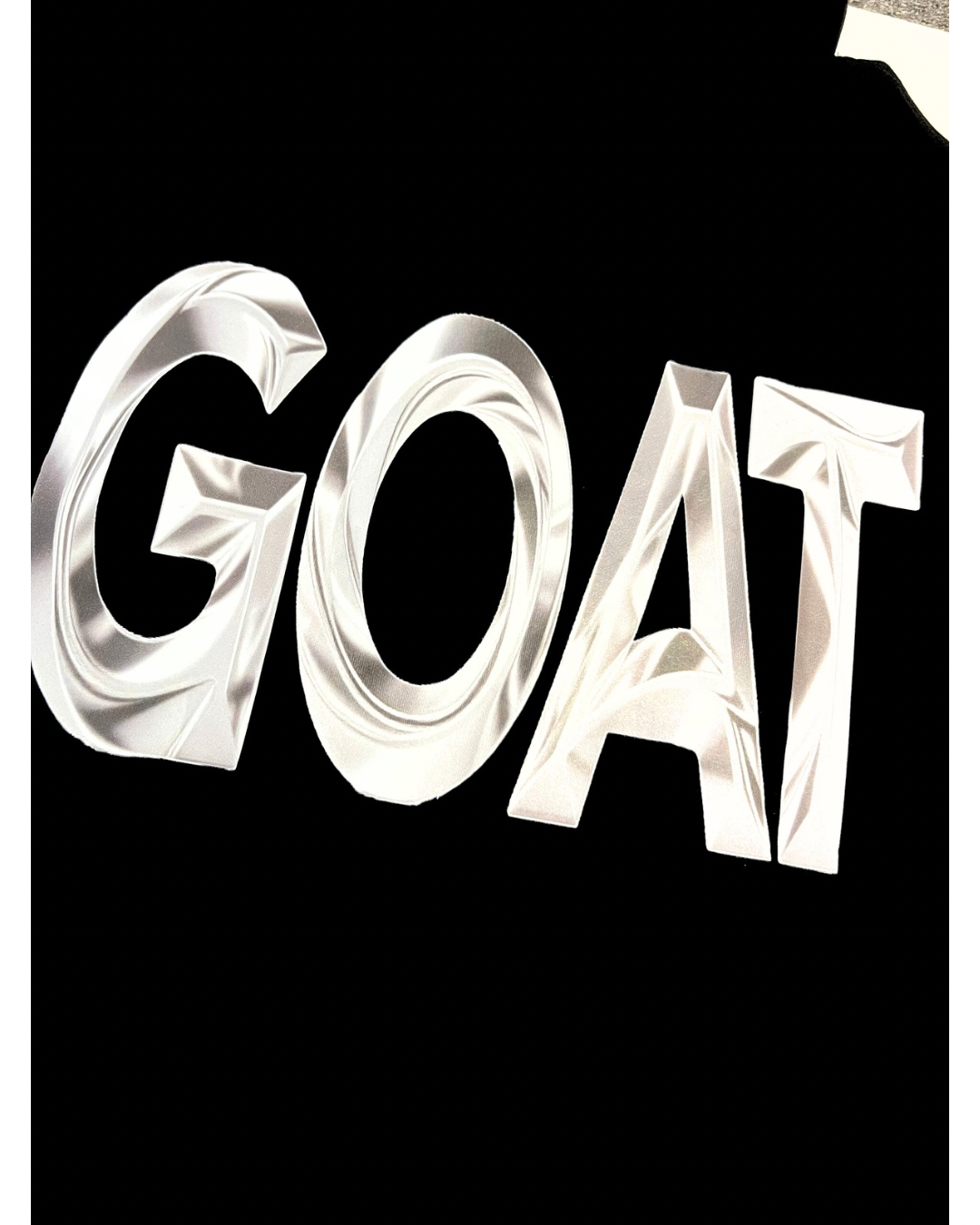 GOAT LIQUID METAL HOODIE BLACK