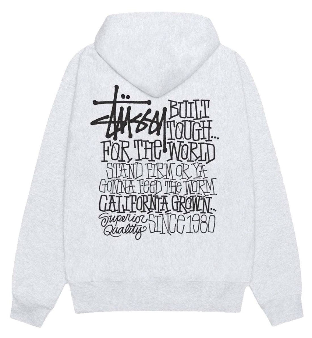 Stussy California Grown Hoodie Grey