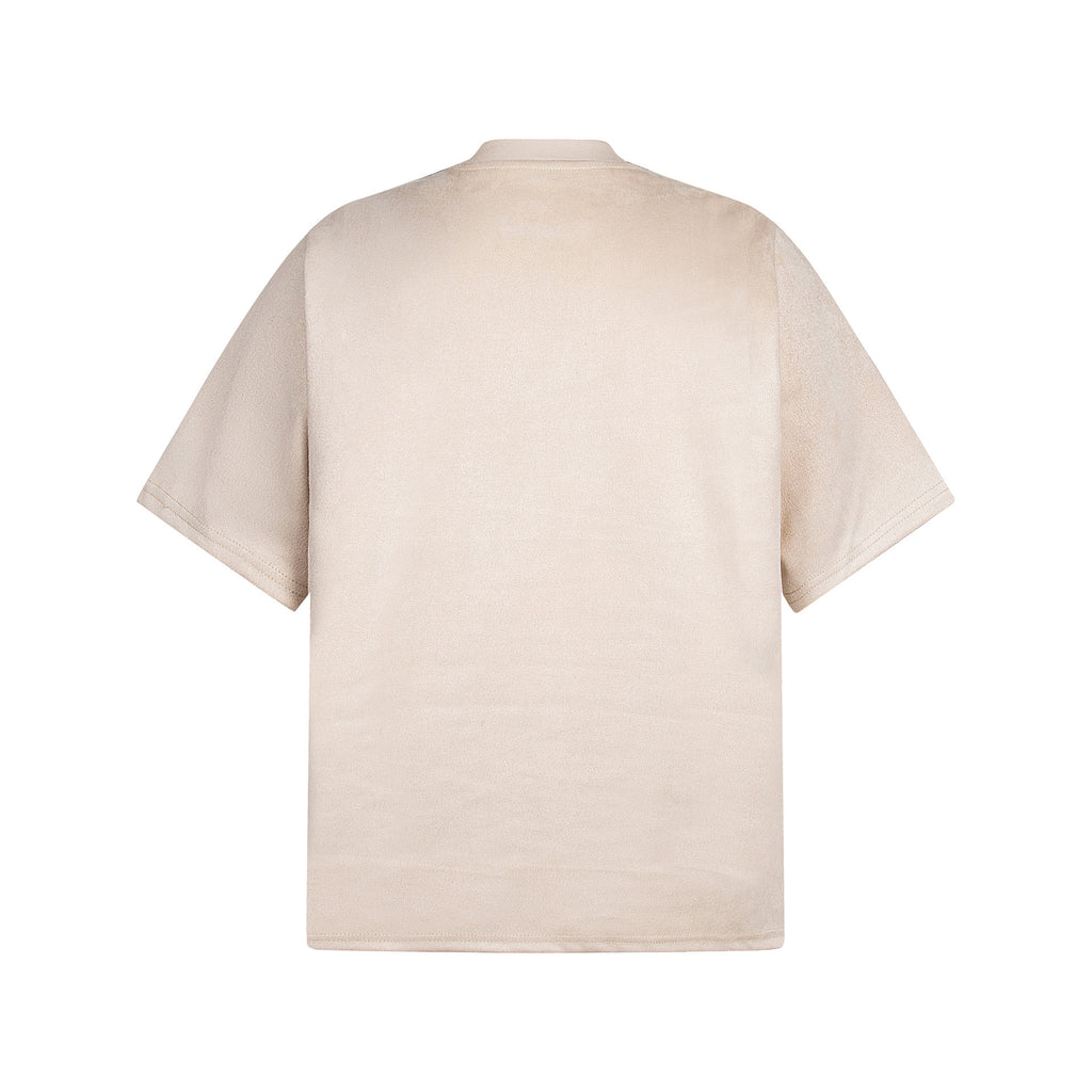 GOOD VIBES PATCHES CREAM T SHIRT (PRE-ORDER)