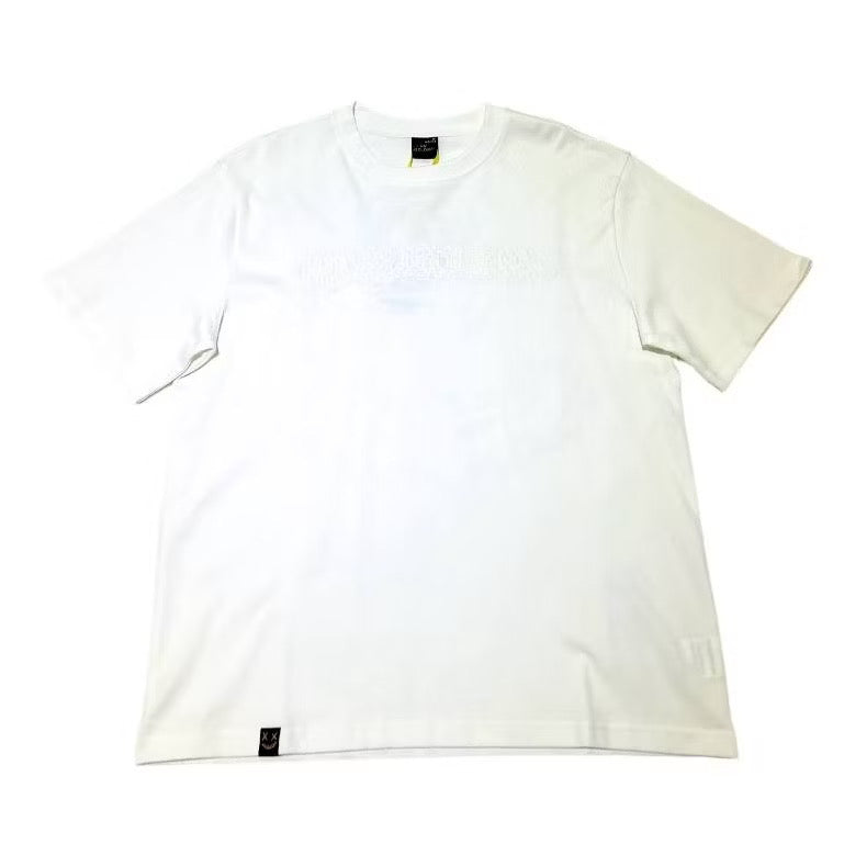 RICKYISCLOWN LACE CLOWN WHITE TEE