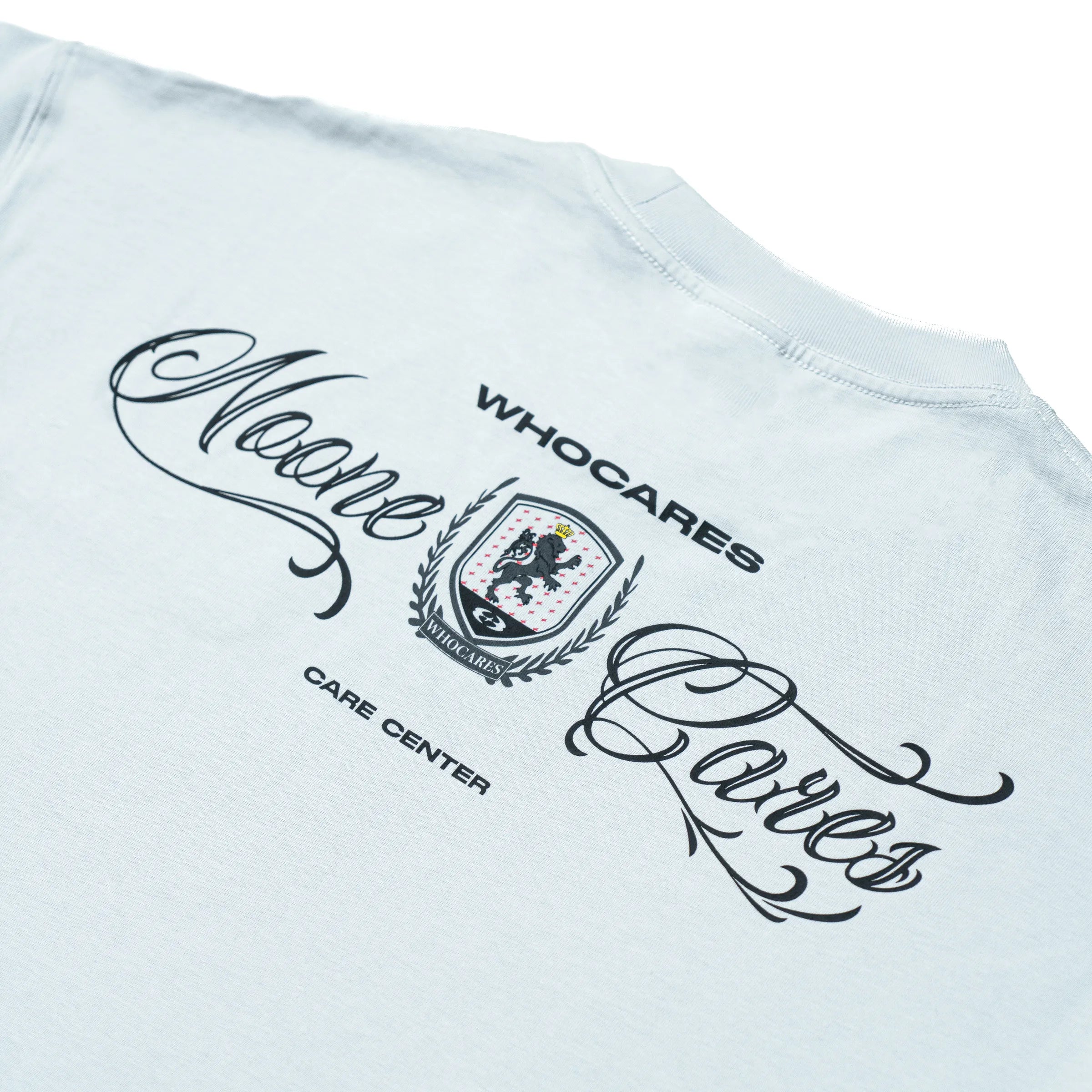 WHOCARES EMBLEM CLUB  TEE GREY