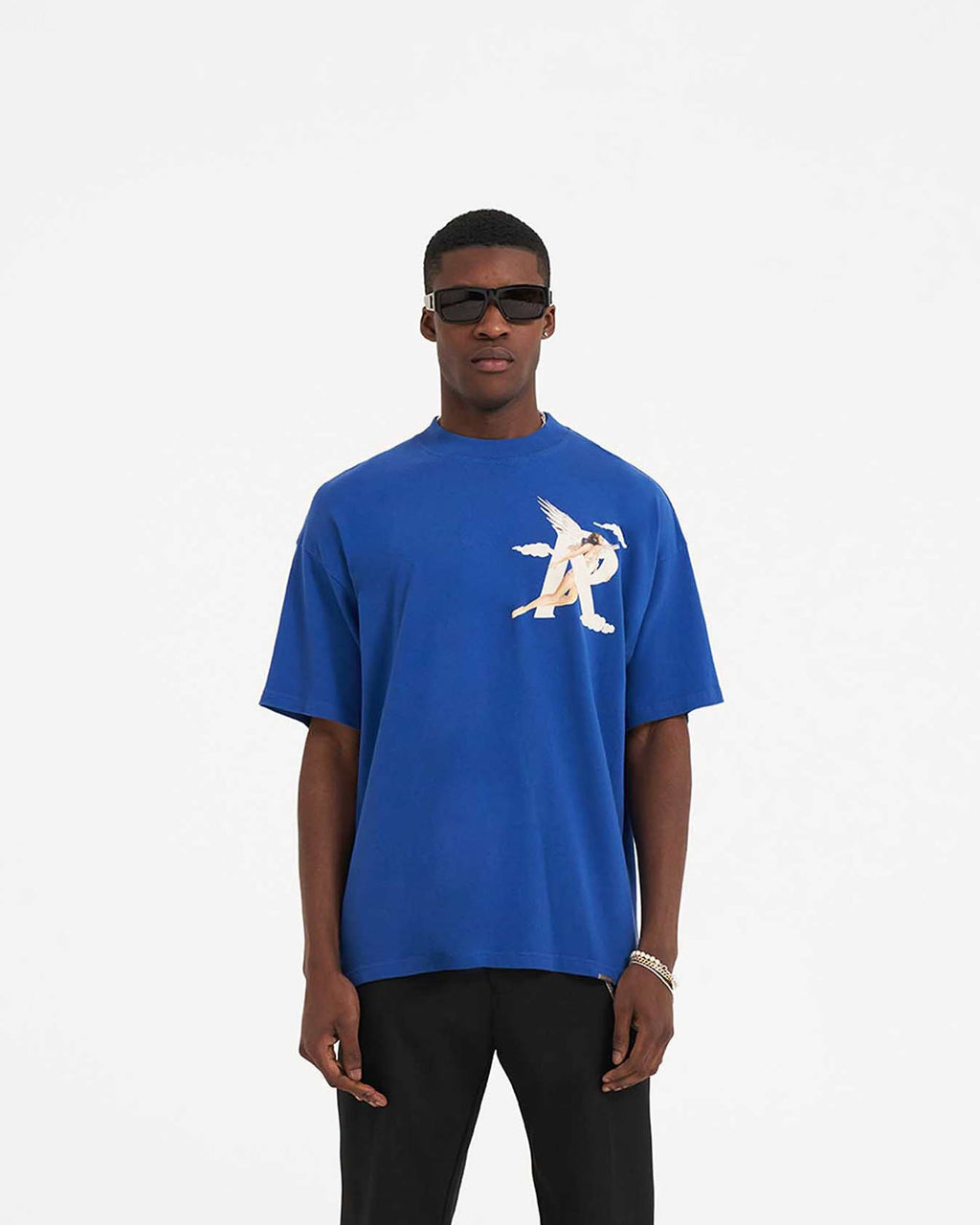 REPRESENT BLUE STORMS IN HEAVEN ANGEL TEE