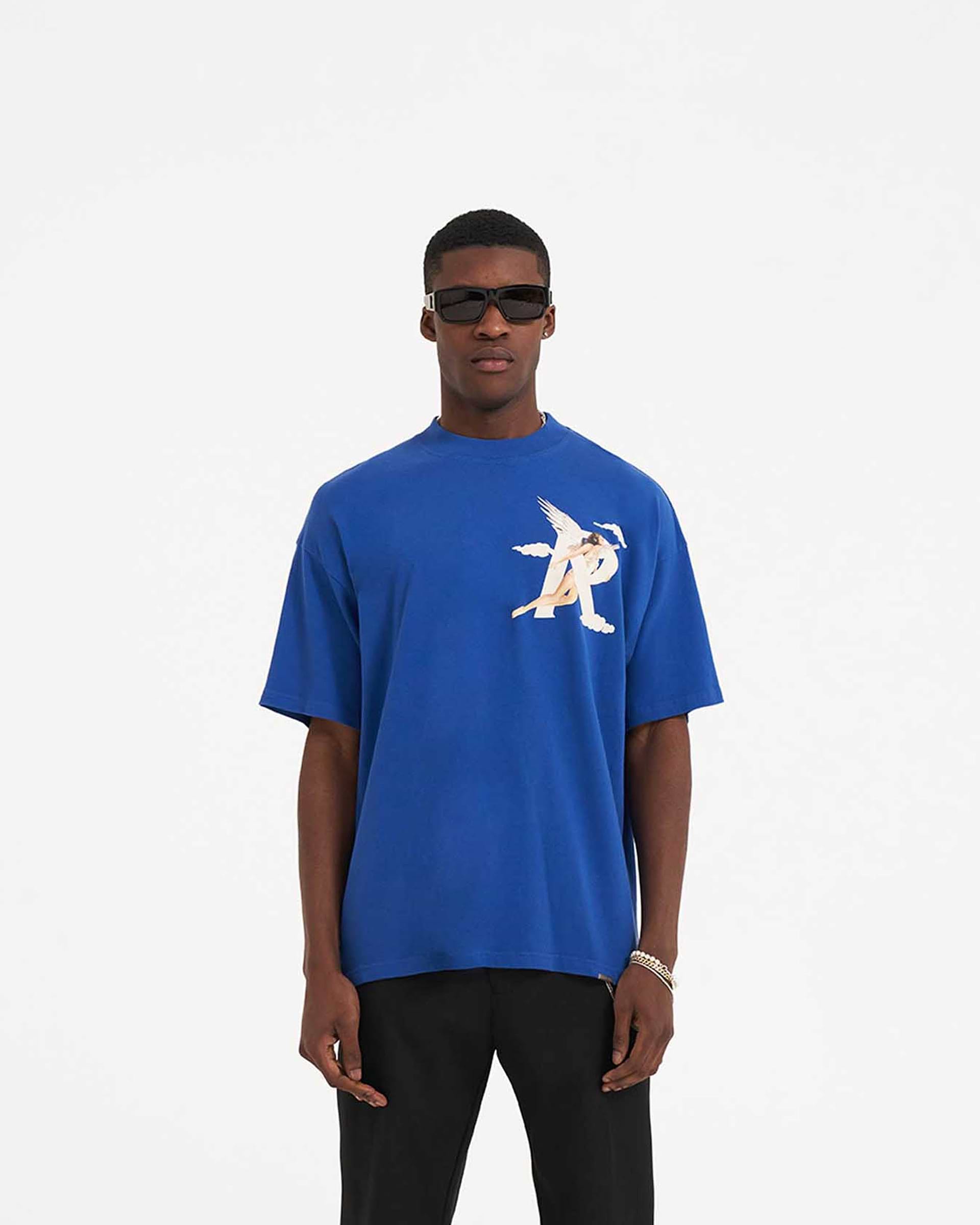 REPRESENT BLUE STORMS IN HEAVEN ANGEL TEE
