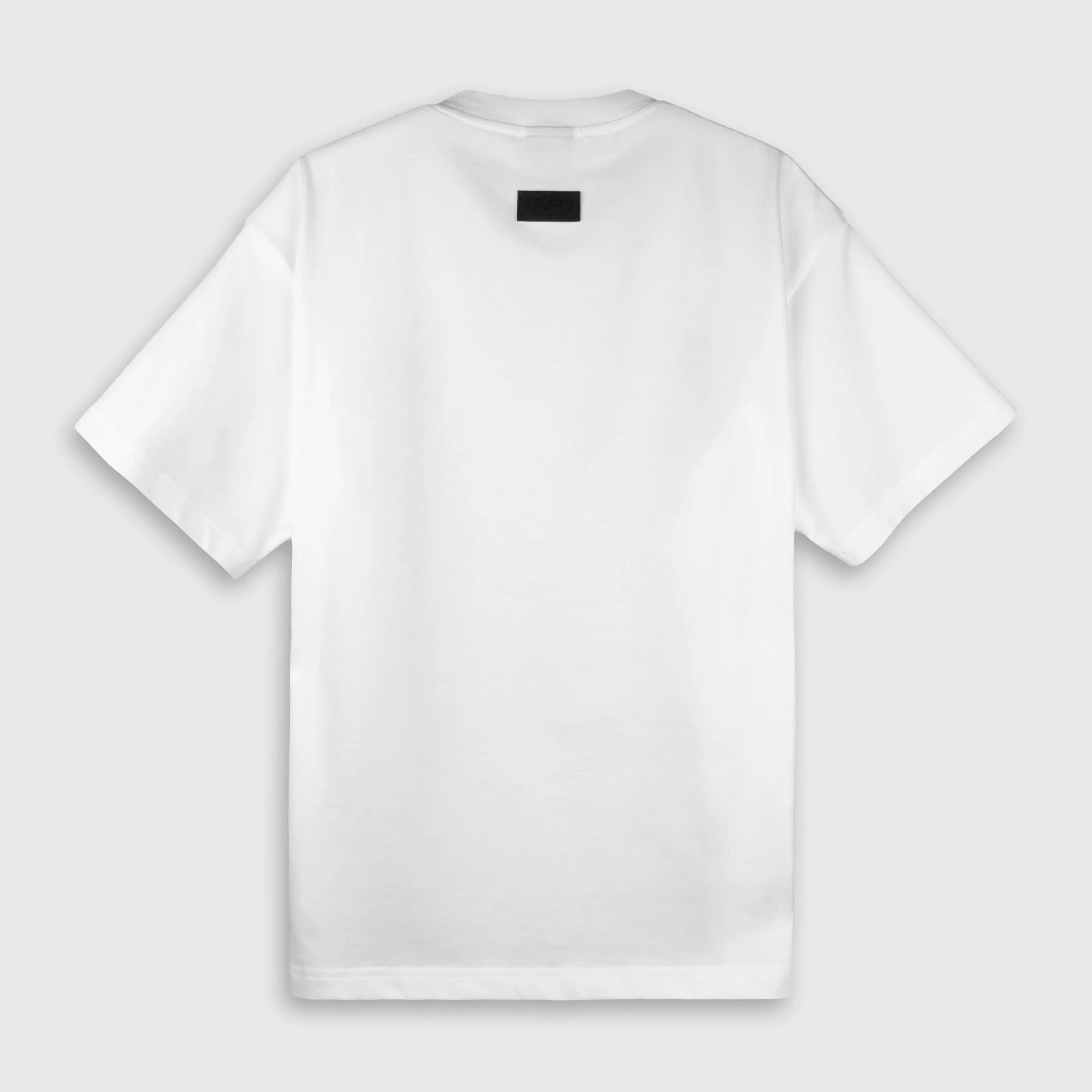 WHOCARES SMOKE LOGO TEE WHITE