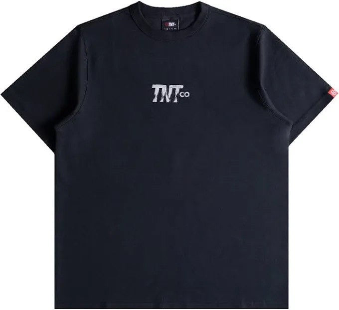 TNTCO TEXTURED LOGO TEE (BLACK)