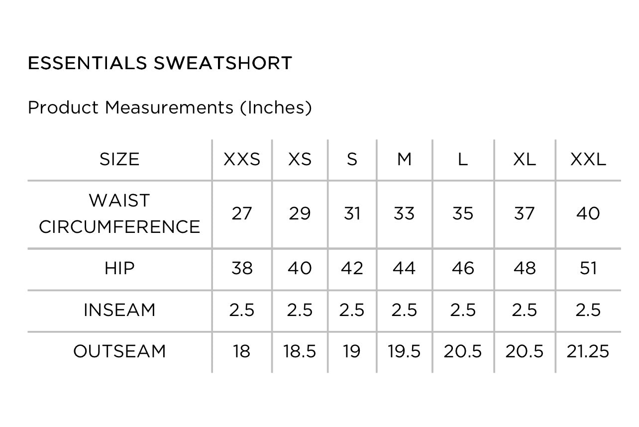 Fear of God Essentials FW22 Shorts Canary