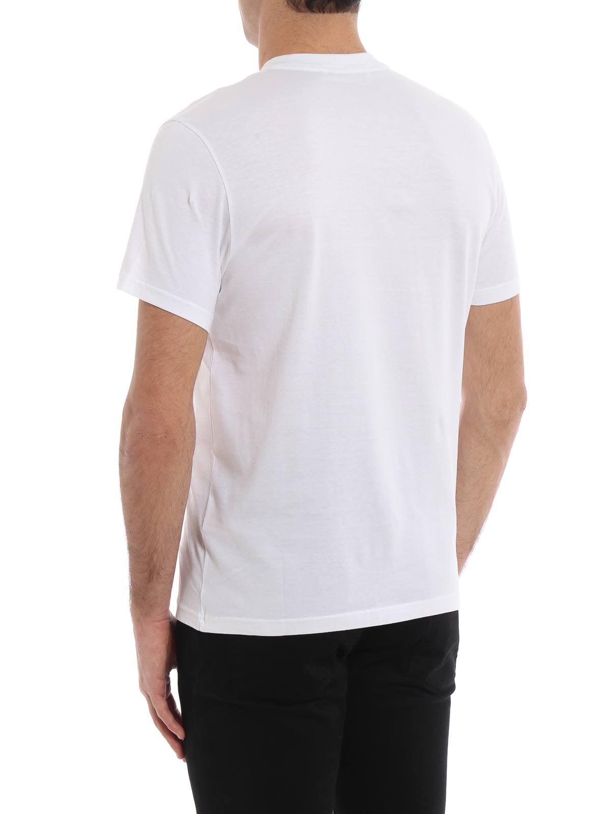 Givenchy logo-print cotton t-shirt white (Slim-Fit)