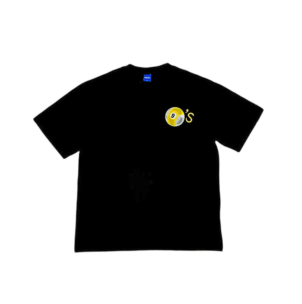 PARODY SMILEY FACE DESIGN 027 BLACK T SHIRT