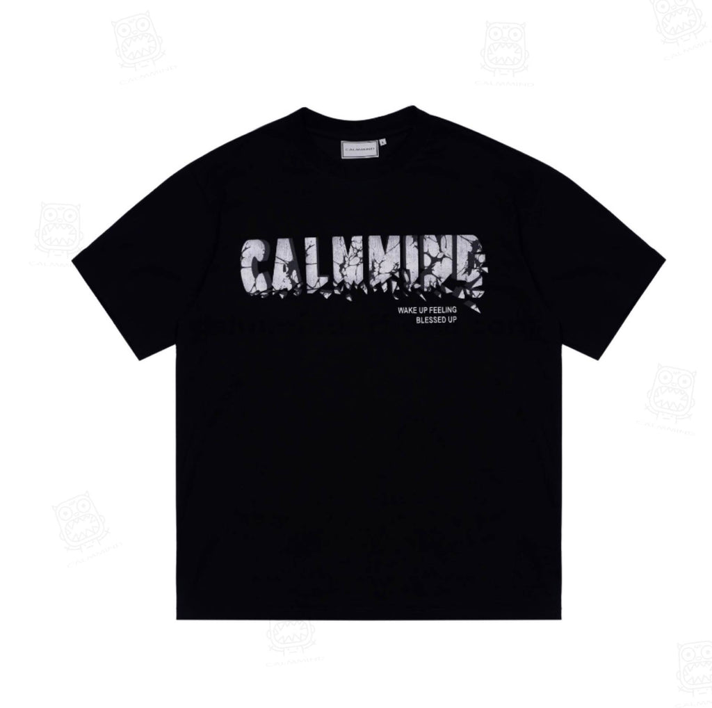 Calmmind Rock Fragments Monster Tee Black
