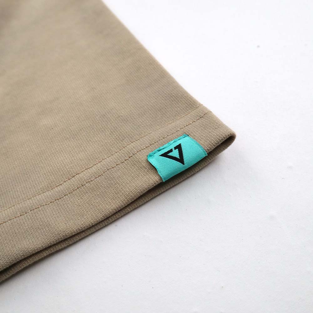 EGLAF R/W Triangle Logo Boxy Tee (Brown)