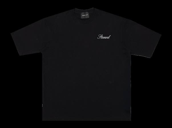 STONED & CO 26: DARK HORSE CHECKMATE BLACK TEE