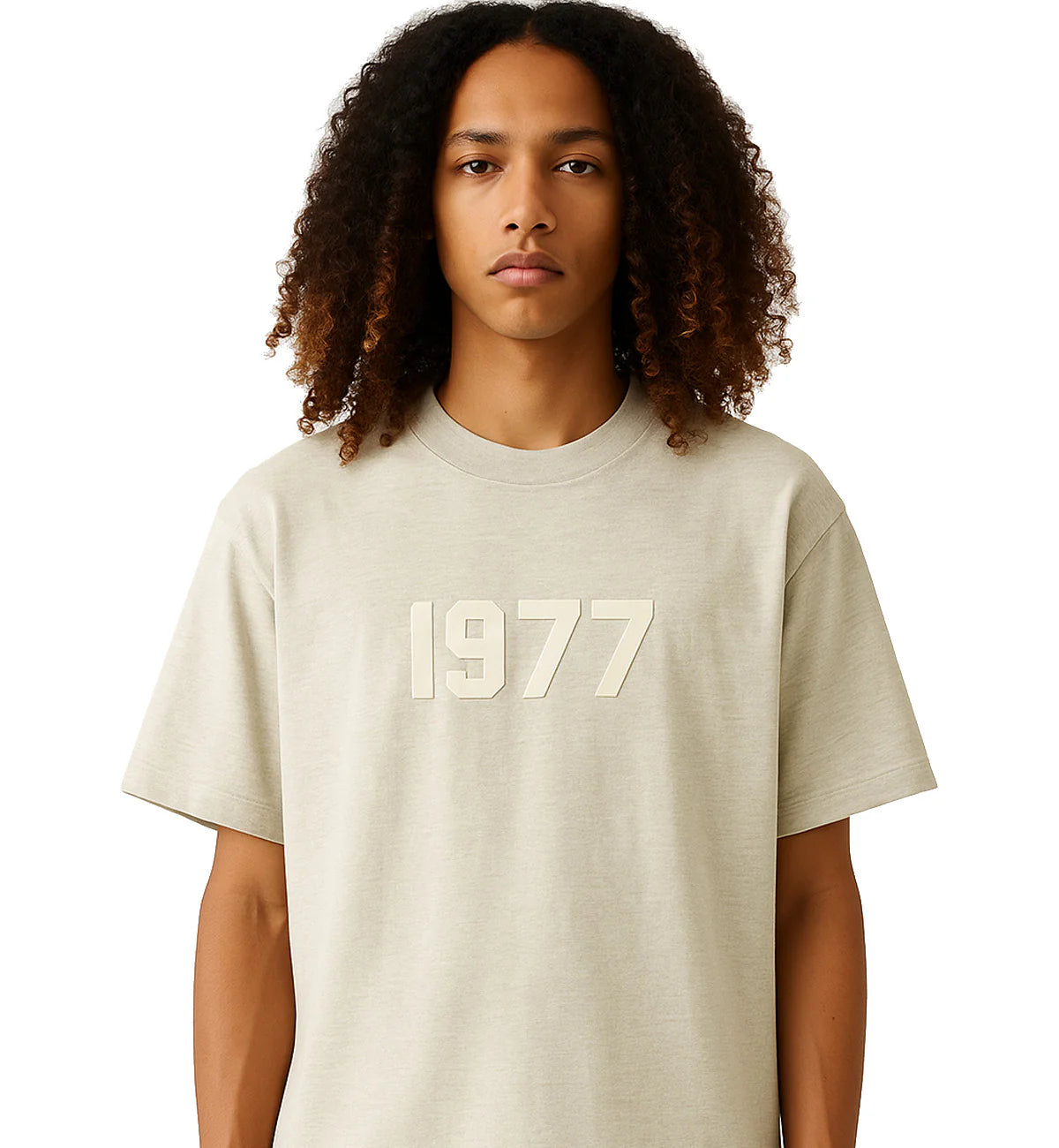 ESSENTIALS 1977 Light Oatmeal Tee