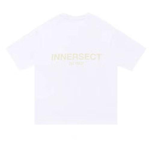 INNERSECT THE THREE LOGO CREAM T SHIRT