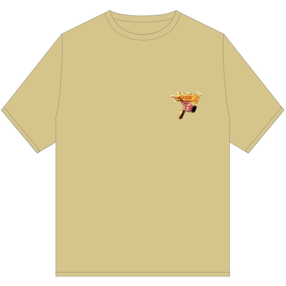 GOAT TRIGGER FLEX T SHIRT BEIGE