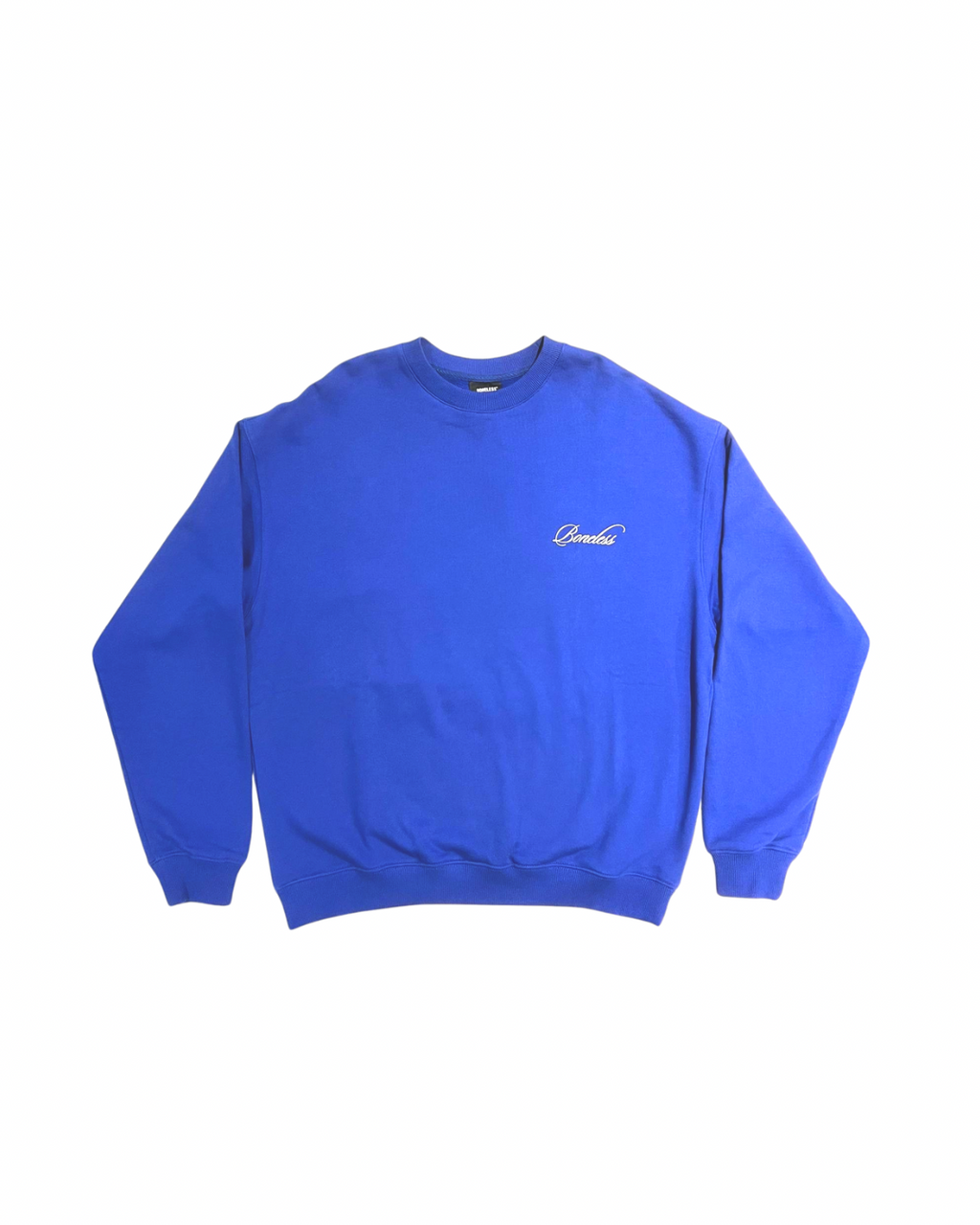 BONELESS GEOGRAPHIC SWEATER BLUE