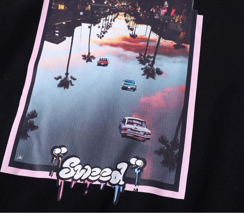 SWEED IRIEWATA x SWEED ZIP UP HOODIE BLACK