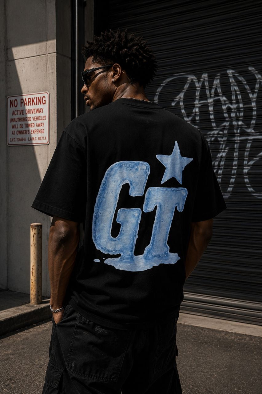 GOAT GT REBORN TEE BLUE BLACK