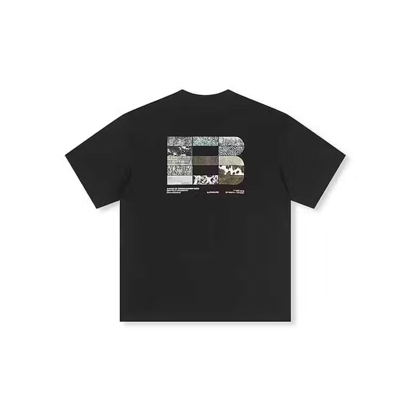 BONELESS TEXTURED TEE BLACK