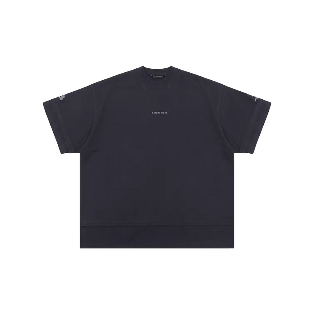 MASONPRINCE 2026 DOUBLE RATIO KNIT CREW NECK WASH TEE