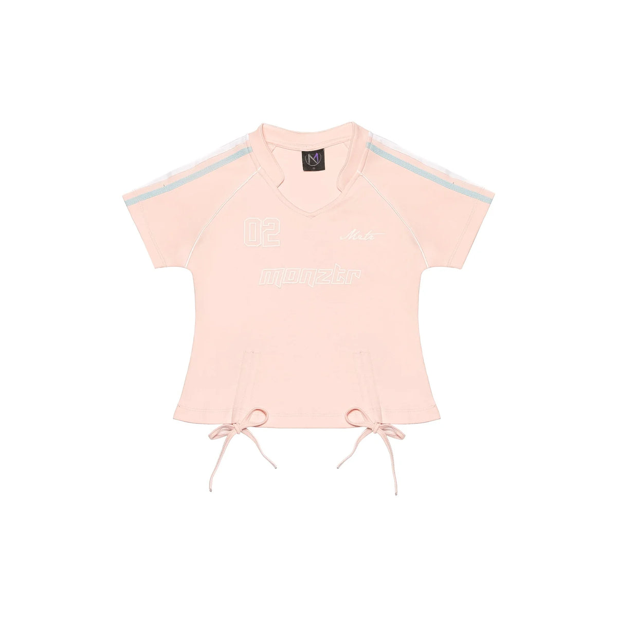 MONZTR Jersey Crop Top (Pink)