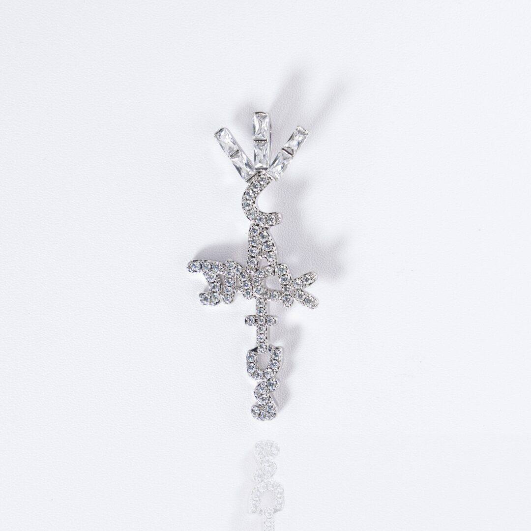 Iced-Out Travis CactusJack Pendant