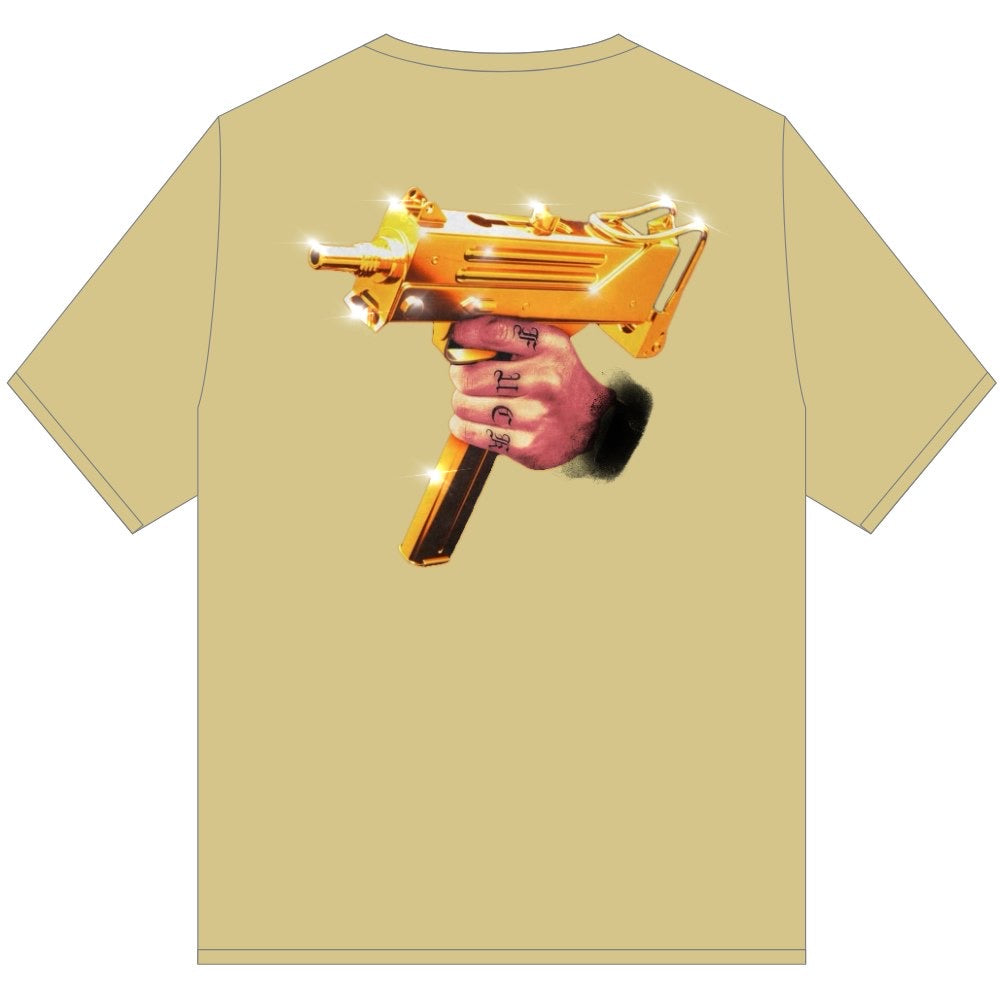 GOAT TRIGGER FLEX T SHIRT BEIGE