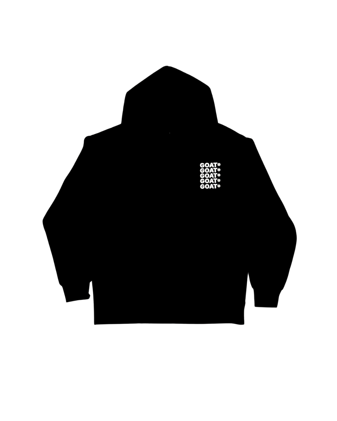 GOAT ECHO REPEAT HOODIE BLACK