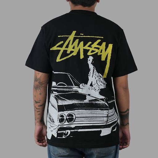 Stussy Beat Crazy Tee Black