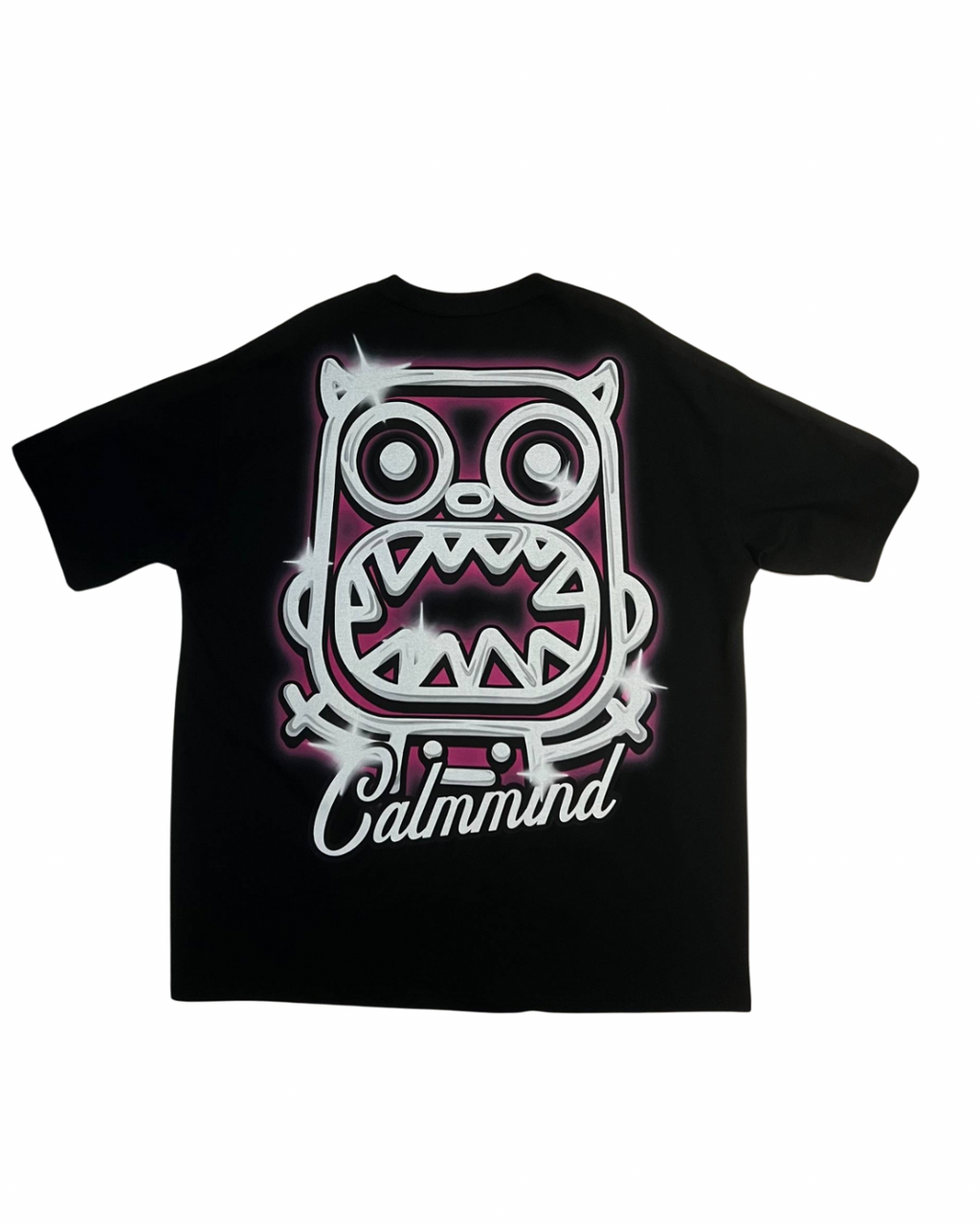 CALMMIND Shining Metal Tee Black
