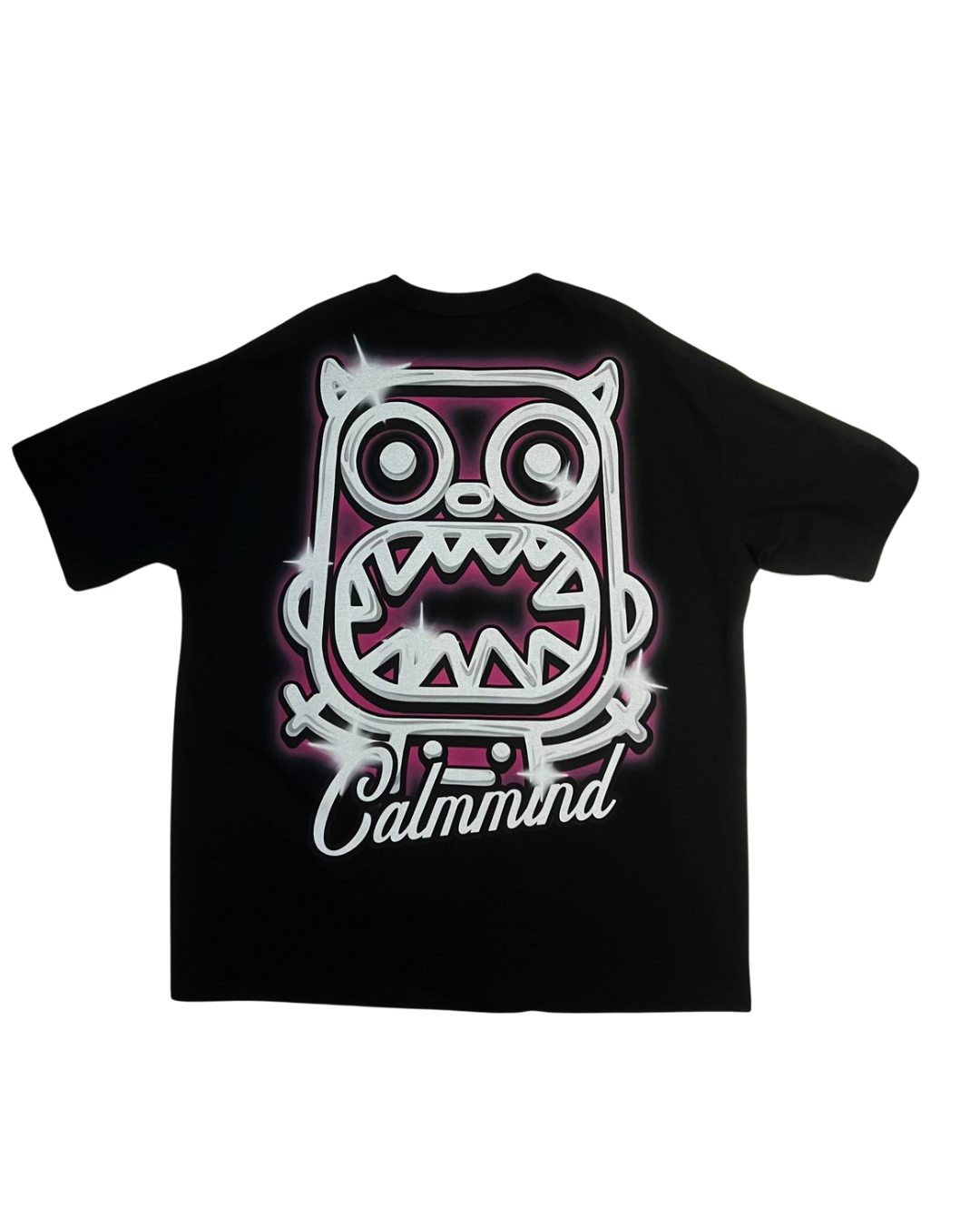 CALMMIND Shining Metal Tee Black