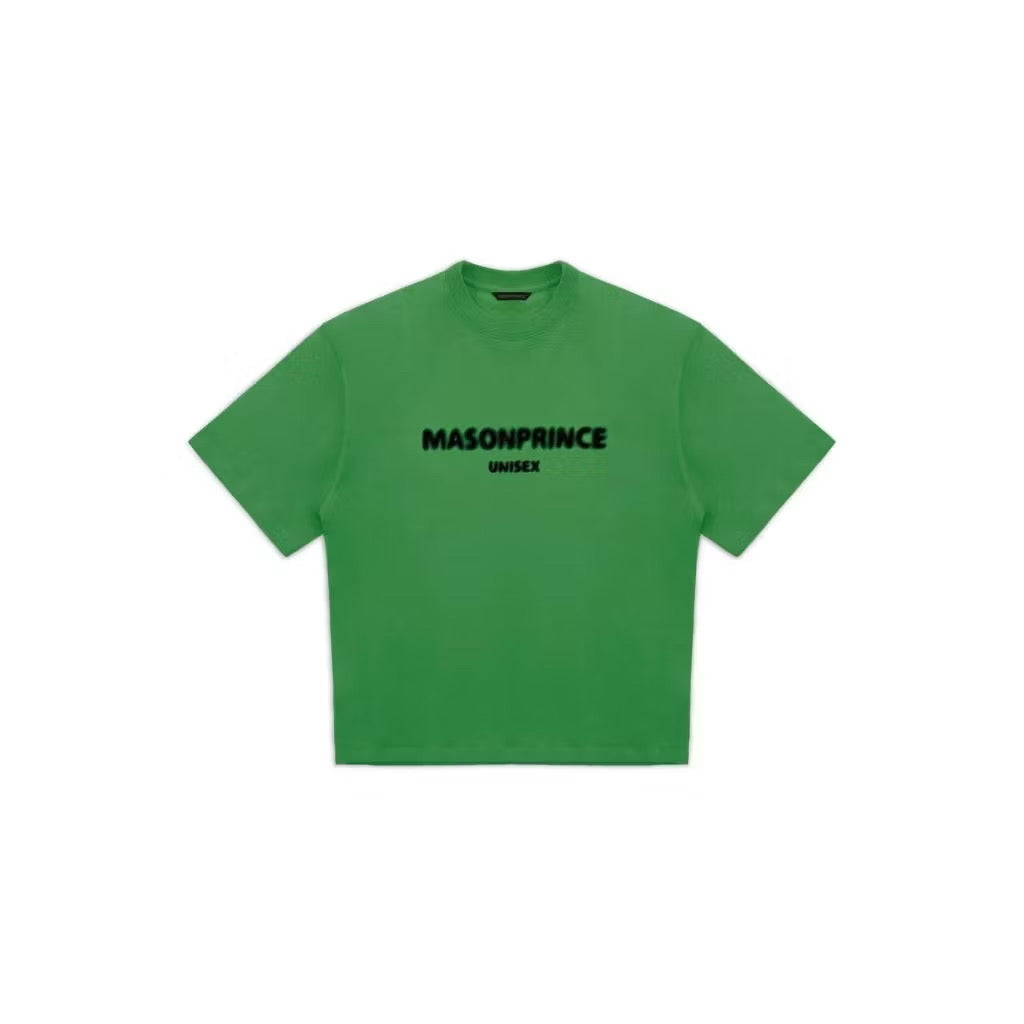MASONPRINCE BASIC UNISEX FRONT LOGO GREEN TEE