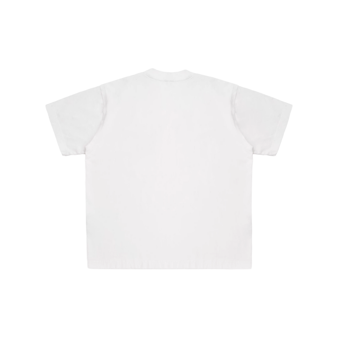 MASONPRINCE 2026 DOUBLE COLLAR GRAPHIC WHITE TEE