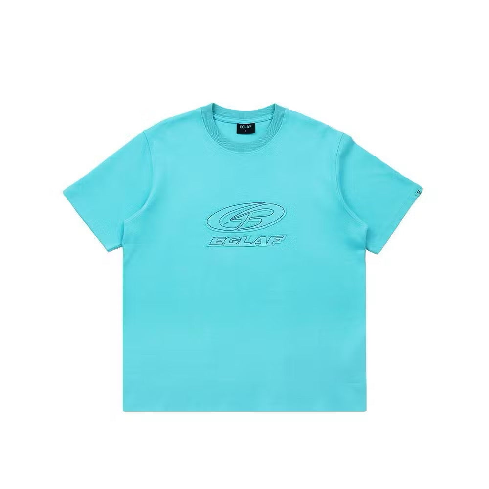 EGLAF EGCB FABRIC STITCH TEE BLUE