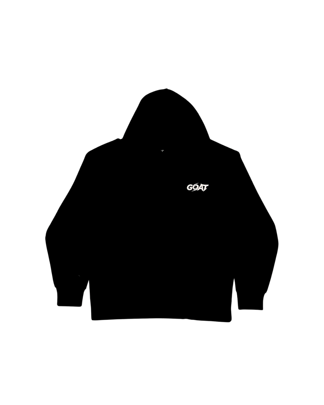 GOAT SHARP CHROME HOODIE BLACK
