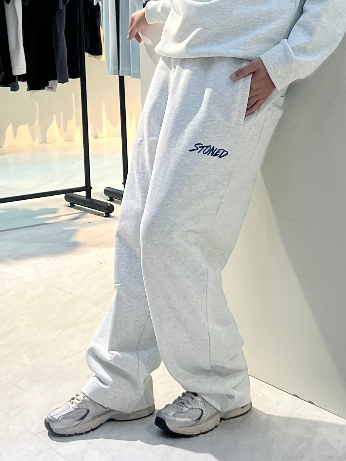 STONED&CO ATC: SWEATPANT GREY