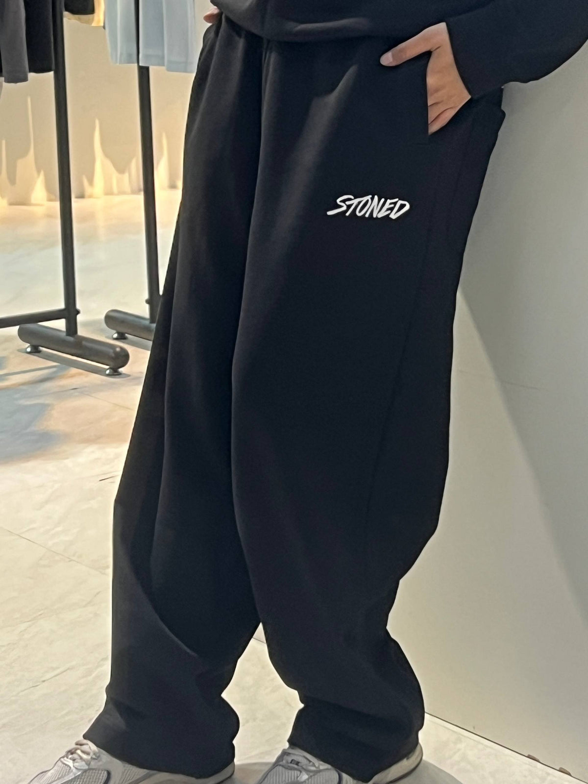 STONED&CO ATC: SWEATPANT BLACK