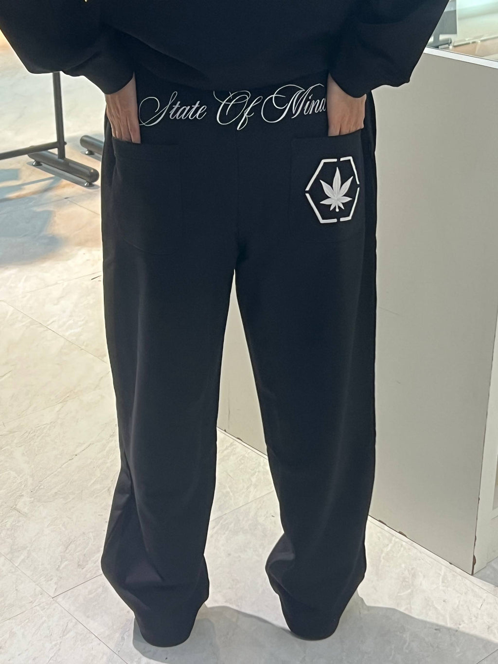 STONED&CO ATC: SWEATPANT BLACK